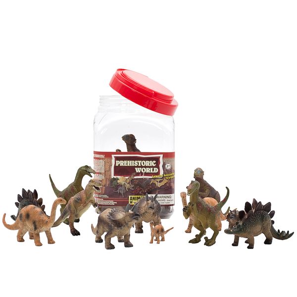 National Geographic Assorted Family Dinosaur Set: 24 Dinosaurs