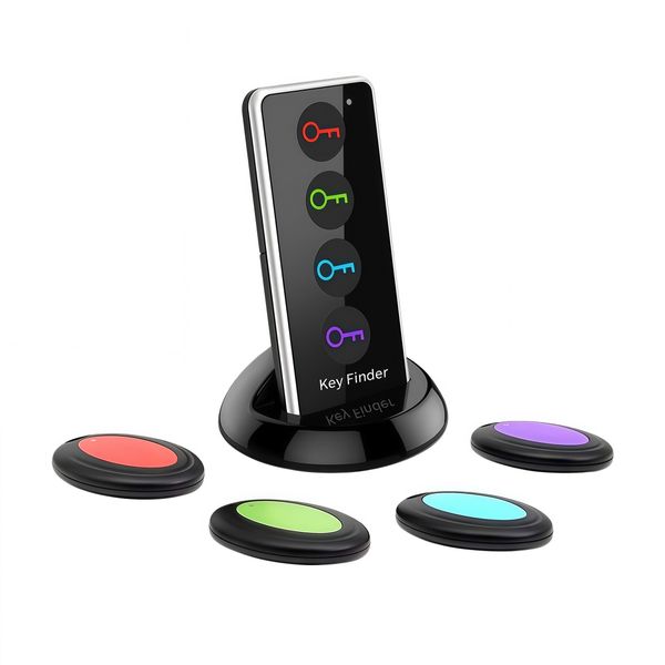 Kingdushi Portable Wireless Anti-Loss Locator for Keys, Items &amp; Pets
