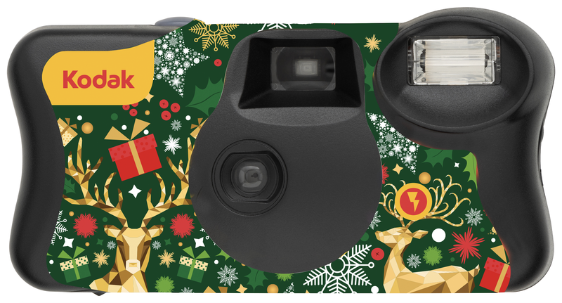 Kodak Christmas Single Use Camera