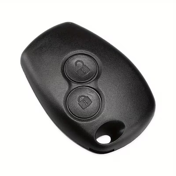Remote Key Shell (2 Button) Compatible with Renault/ Nissan - No Blade