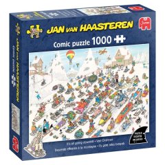 Jumbo Jan van Haasteren - It's All Going Downhill Puzzle - 1000 Pieces
