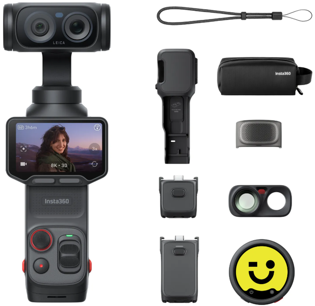 Insta360 Luna Ultra Creator Bundle 8K Action Camera - Cosmic Black