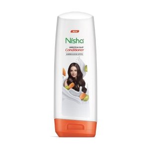 Nisha Almond &amp; Olive Actives Daily Thickening Volumizing Conditioner 80ml