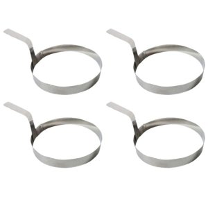 LK's - Egg Rings (Stainless Steel) - Pack of 4