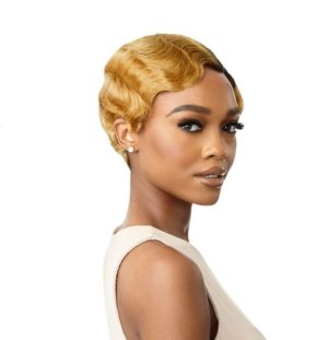 100% Brazilian/Peruvian Remi Unprocessed Human Hair Wig Pixie Nature