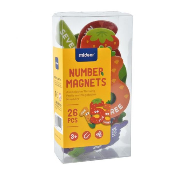 Mideer Number Magnets: 26 Pieces