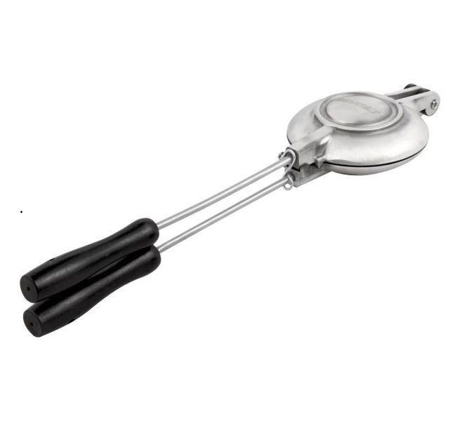 Bush Baby Cast Aluminium Jaffle Maker - Silver Durable &amp; Easy-to-Clean