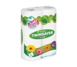 Twinsaver Kitchen Towel 50 sheets/2pk
