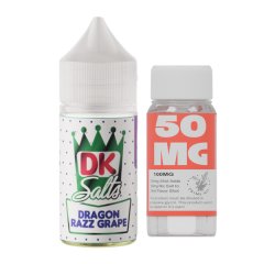 Donut King Dragon Razz Grape 50mg 30ml Longfill Kit