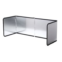 4-Sided Stainless Steel Anti-Splatter Guard Shield for Frying &amp;Cooking Pans