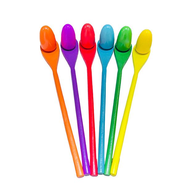 6 Pack Easter Egg and Spoon Race Game, 6 Colors Egg Spoon Race Game Sets