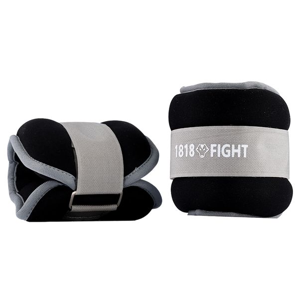 Adjustable Ankle/Wrist Weights - Soft, Secure Fit for Training (0.3-2 KG)