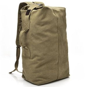 Outdoor Travel Sports Bag Fashion Canvas Large Capacity Backpack
