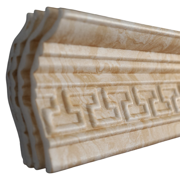 T17 Beige Flow 2m Cornice (12pc / 24m )