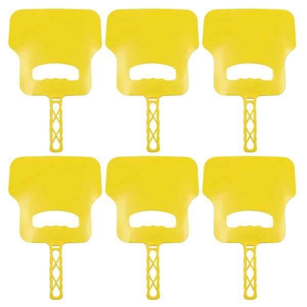 Home Camping Hand Held Fire Starting Flame Fan Set of 6 (32cm)
