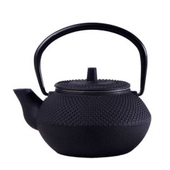 Wrought Iron Kettle Supplied with Tea Stain (Black)