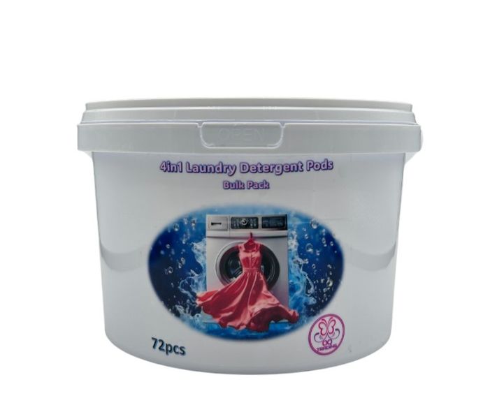 4in1 Laundry Detergent Pods - 72 Pieces