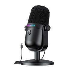 DW ONIKUMA USB Condenser Colorful Rgb Gaming Microphone - Black - M830
