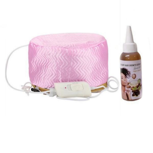 Deep Treatment Thermal Heat Cap &amp; Luxury Growth Serum