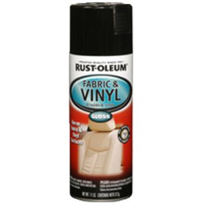 Rust-Oleum Fabric &amp; Vinyl Gloss Black 340g