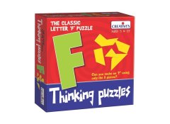 Thinking Tangram Puzzles Letter F