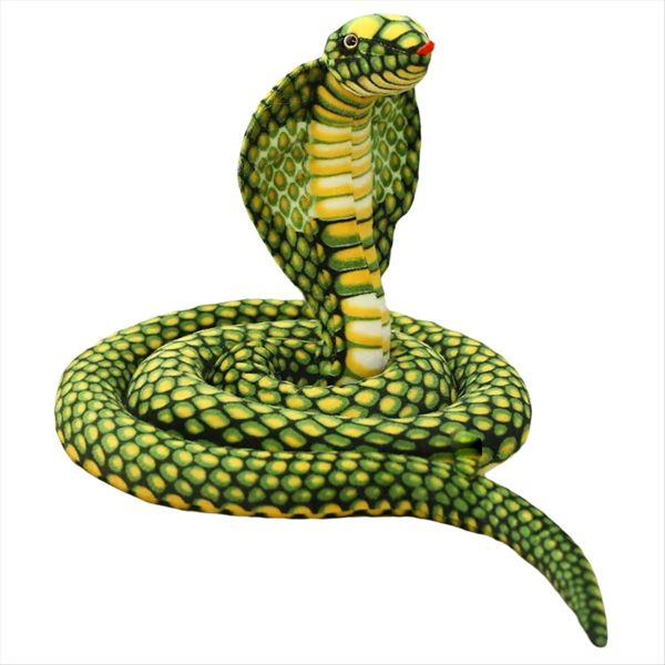 Simulation Doll Cobra Plush Toy Long Python Doll Rag Doll 170Cm