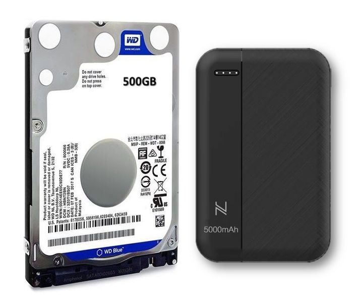 WD Blue 500GB 2.5"for Desktop PCs,all-in-one,&amp; laptop-Internal Hard Drive