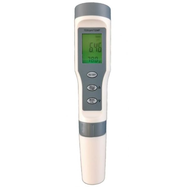 3-in-1 Digital PH/TDS Meter