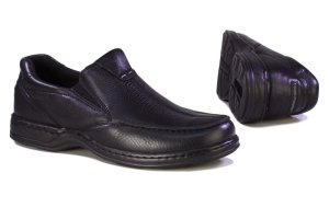 Hush Puppies Men's Sawyer Slip-On Shoes - Black