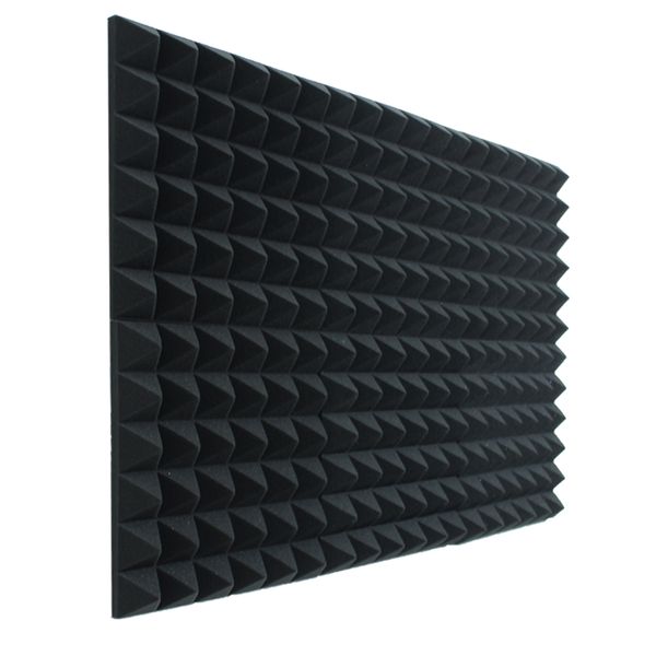 Pyramid Acoustic Foam Sound Panels - 30cm - 6 Pack