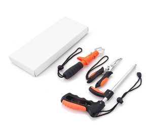 Fish Gripper, Fish Hook Remover &amp; Fishing Pliers - set of 3