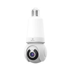 HiQ26 Panda Eyes WiFi Camera Light Bulb Wireless Security Camera with Lamp