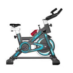 Zoolpro Indoor Sports Stationary Cardio Exercise Bike - Blue &amp; Black