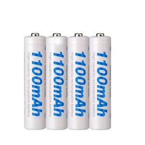 Beston pack of 4 1100mAh AAA Rechargeable NMiH Batteries