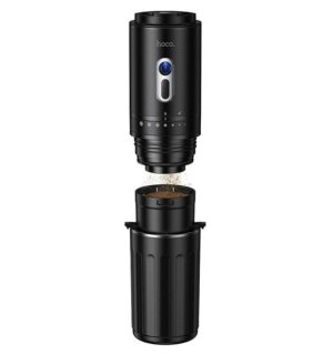 Hoco.HX80 Portable Espresso Maker - Grinder &amp; USB-C Rechargeable.