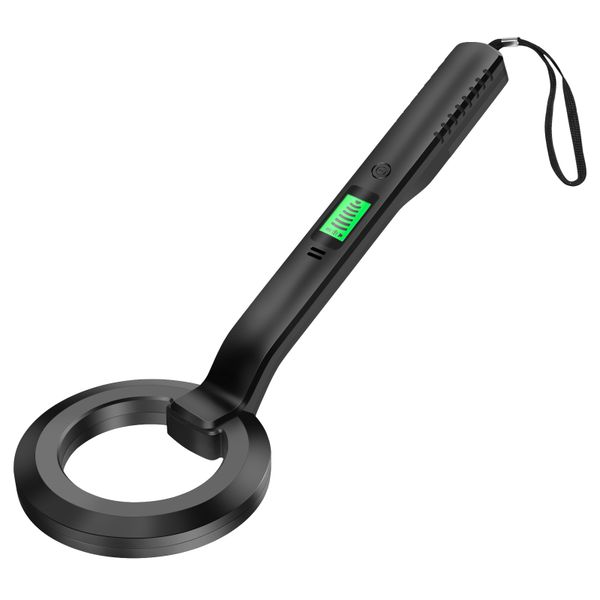 Metal detector with LCD display for 360 all-round detection