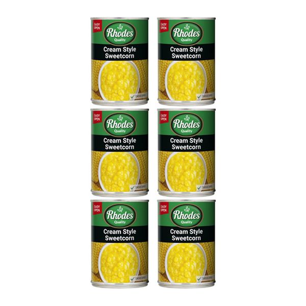 Rhodes- Cream Style Sweetcorn 6 x 410g