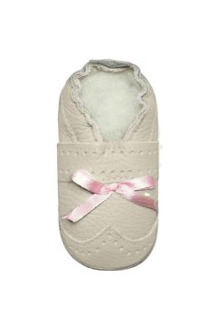 Pitta-Patta Soft Genuine Leather Baby Shoes - Little Bo Pink - Size 4