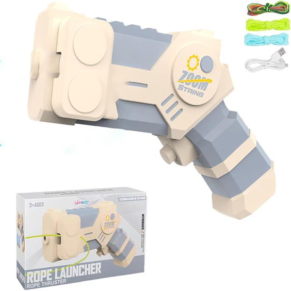 Classic Libeauty Rope Launcher Toy, Perfect for Kids and Adults Fly a String