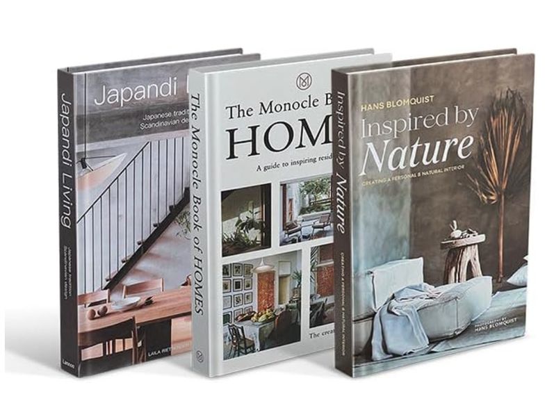 Decorative Books for Home Decor - Coffee Table Book Decor - Fake Books for