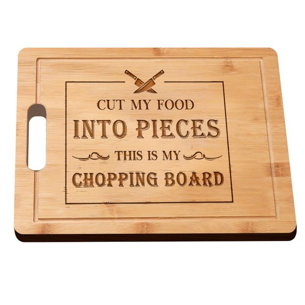 Chopping Board My Chopping Board Funny Cutting Board Gift Bamboo Engraved
