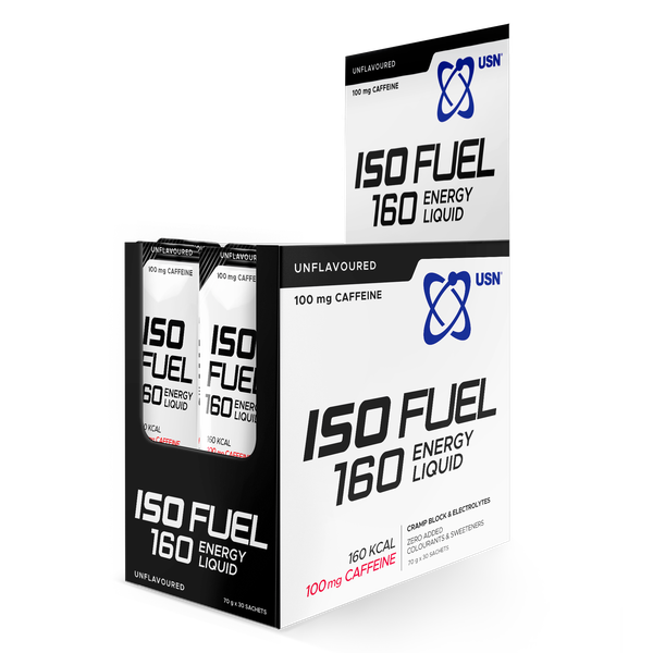 IsoFuel 160 Energy Gel Unflav+Caffeine 70g x 30