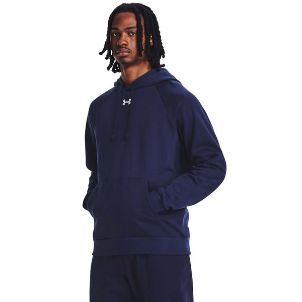 Under Armour Men's Rival Fleece Hoodie - Midnight Navy