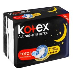 Kotex - Ultra Thin Nighter Wings Pads 7's x 2