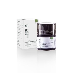 SKIN functional Exfoliating Powder, Salicylic Acid, Niaicnamide, Acne, Pigmentation, Ageing