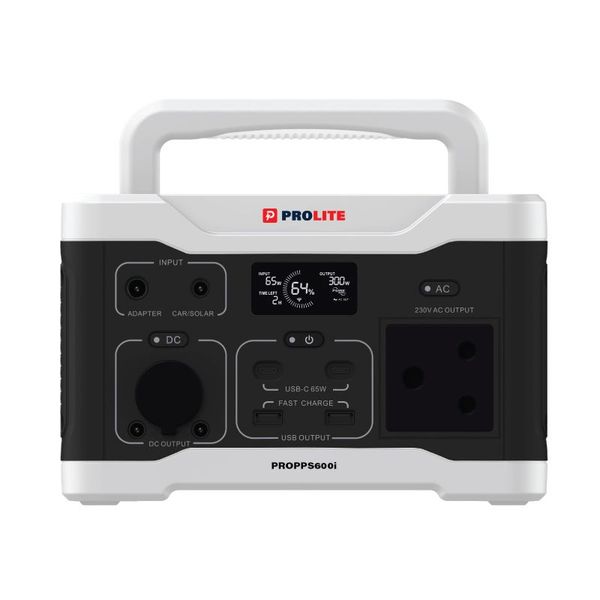 Prolite PROPPS600i 600W Portable Power Station