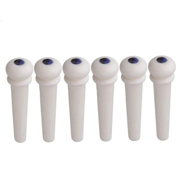 White Guitar Bridge Pins