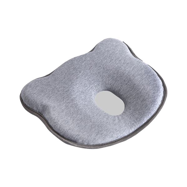 3D Memory Foam Baby Head Shaping Pillow for Newborn Infant - Blue