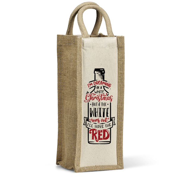 Wine Bag - Christmas - if The White Runs Out