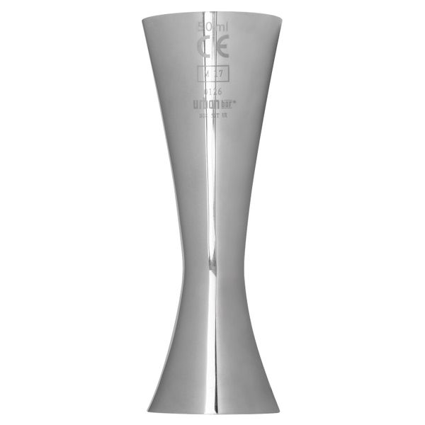 Cocktail Jigger - Aero Style - Stainless Steel - 25/50ml